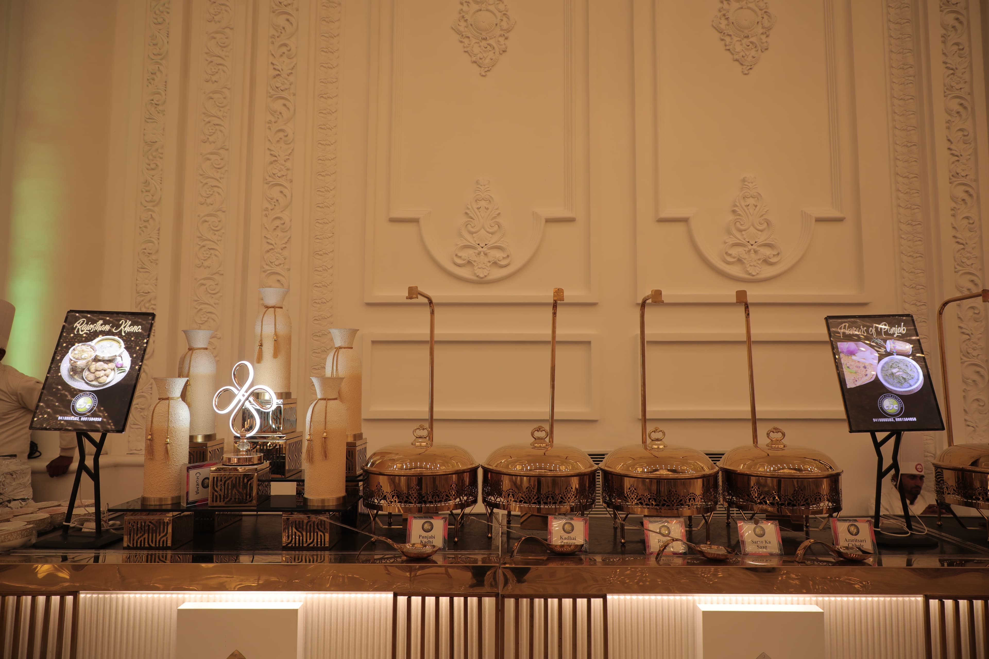 Premium Chafing Dishes Station